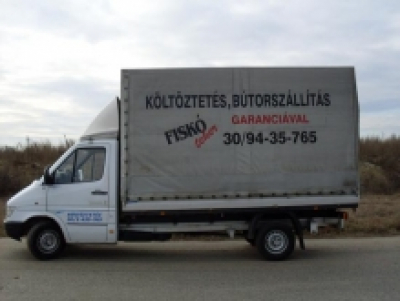 Fuvarozás, költöztetés, Fisko teher Szeged