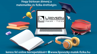 Lipovszky Péter Matek Fizika Korrepetálás Online 