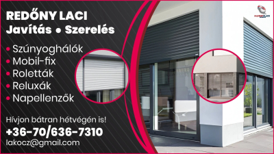 Kocza László Árnyékolástechnika Veszprém megye